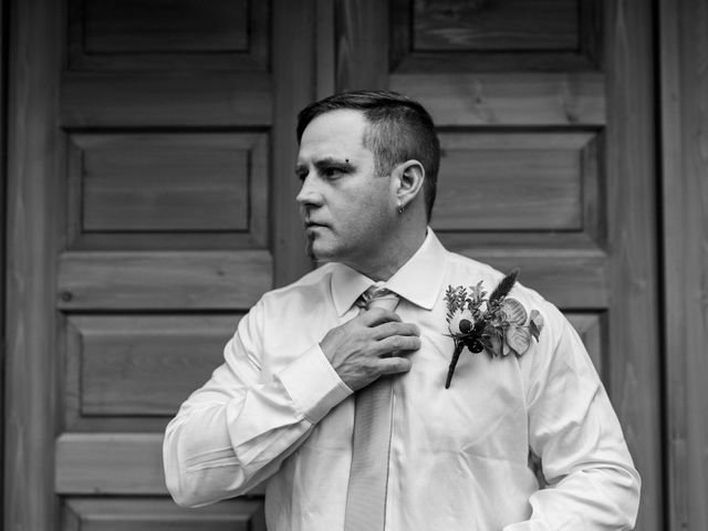 Crystal and Del's wedding in Valemount, British Columbia 6