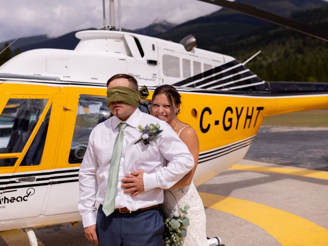 Crystal and Del's wedding in Valemount, British Columbia 13