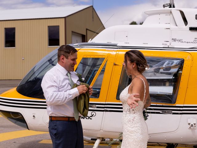 Crystal and Del's wedding in Valemount, British Columbia 14