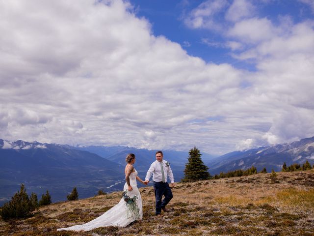 Crystal and Del's wedding in Valemount, British Columbia 22