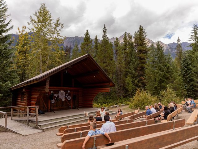 Crystal and Del's wedding in Valemount, British Columbia 25
