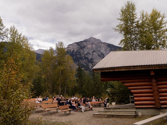 Crystal and Del's wedding in Valemount, British Columbia 26