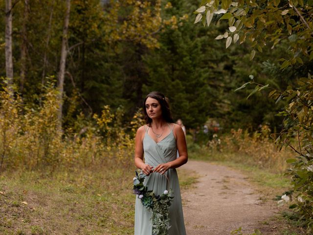 Crystal and Del's wedding in Valemount, British Columbia 27