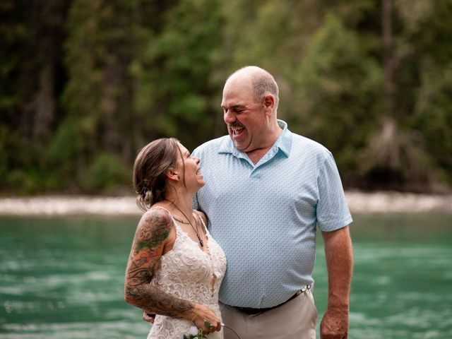 Crystal and Del's wedding in Valemount, British Columbia 48