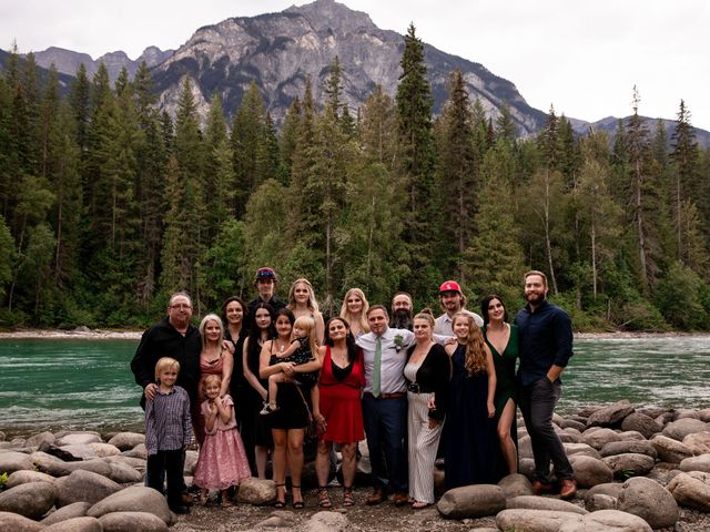 Crystal and Del's wedding in Valemount, British Columbia 50