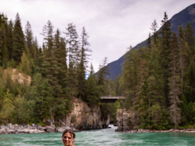 Crystal and Del's wedding in Valemount, British Columbia 55