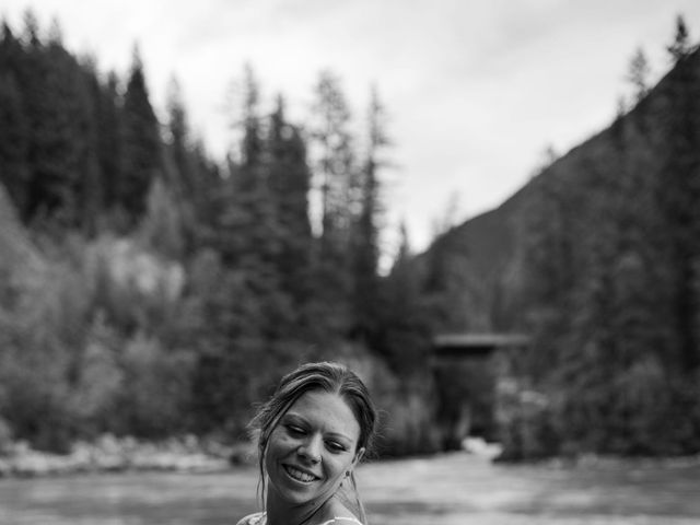 Crystal and Del's wedding in Valemount, British Columbia 56