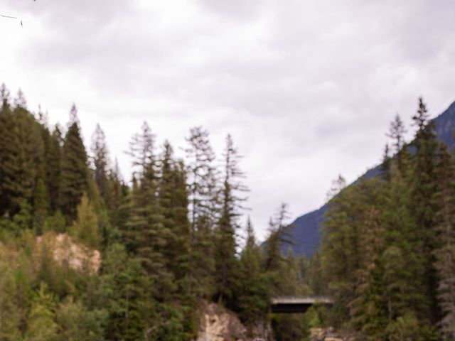 Crystal and Del's wedding in Valemount, British Columbia 58