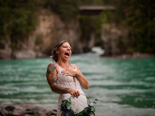 Crystal and Del's wedding in Valemount, British Columbia 60