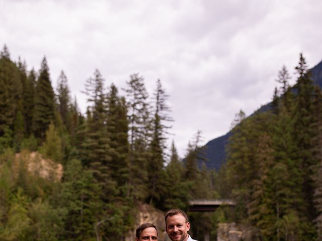 Crystal and Del's wedding in Valemount, British Columbia 62