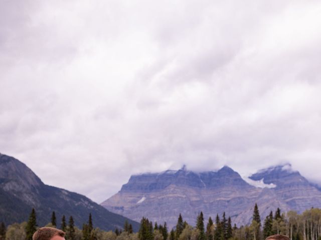 Crystal and Del's wedding in Valemount, British Columbia 72