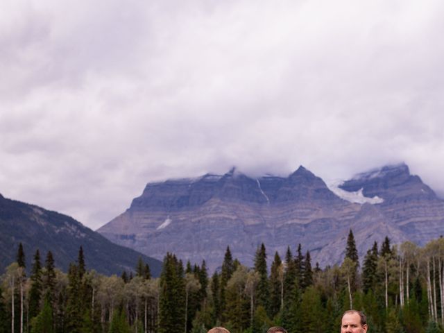 Crystal and Del's wedding in Valemount, British Columbia 73