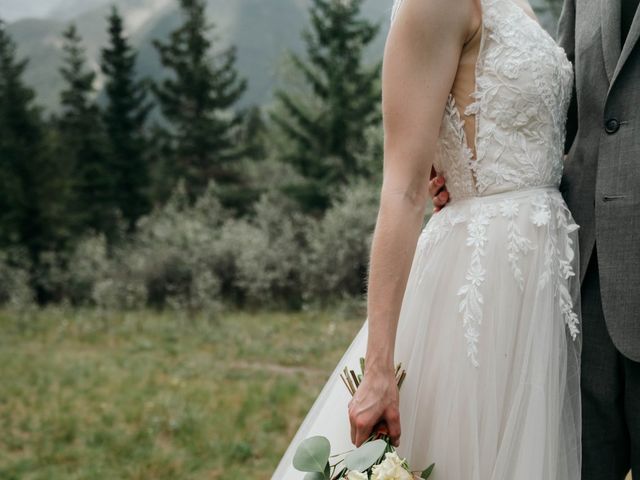 Tyler and Lauren&apos;s wedding in Canmore, Alberta 8