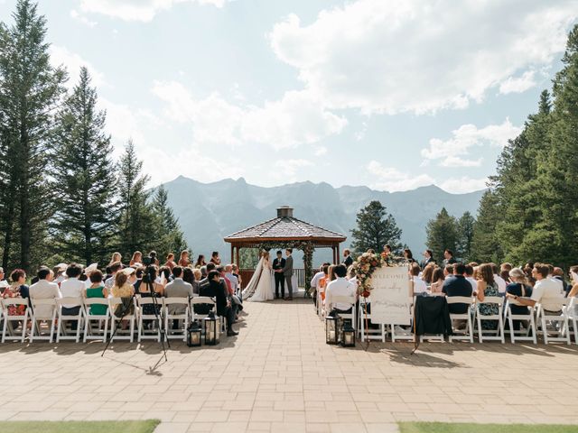 Tyler and Lauren&apos;s wedding in Canmore, Alberta 11