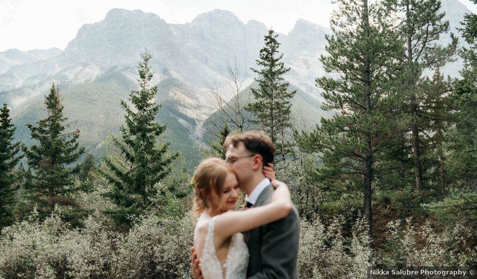 Tyler and Lauren's wedding in Canmore, Alberta