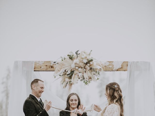 Phil and Natalie's wedding in Canmore, Alberta 4