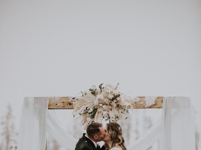 Phil and Natalie's wedding in Canmore, Alberta 10
