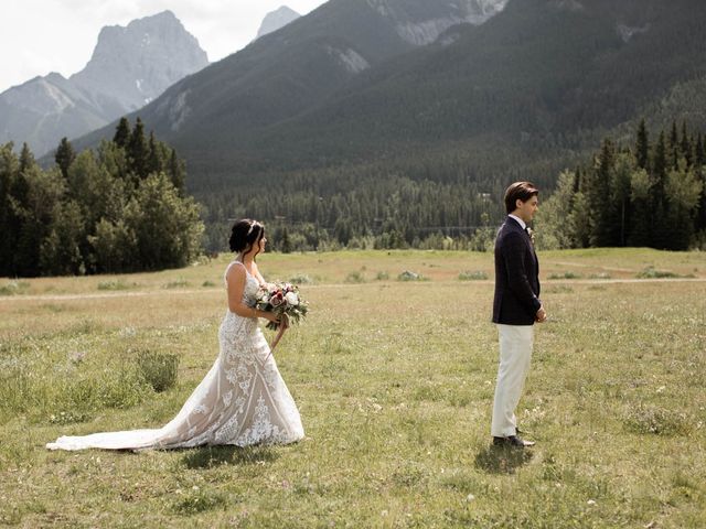 Dysin and Brittney&apos;s wedding in Canmore, Alberta 40