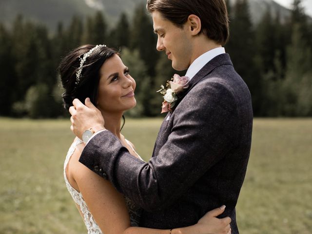 Dysin and Brittney&apos;s wedding in Canmore, Alberta 48