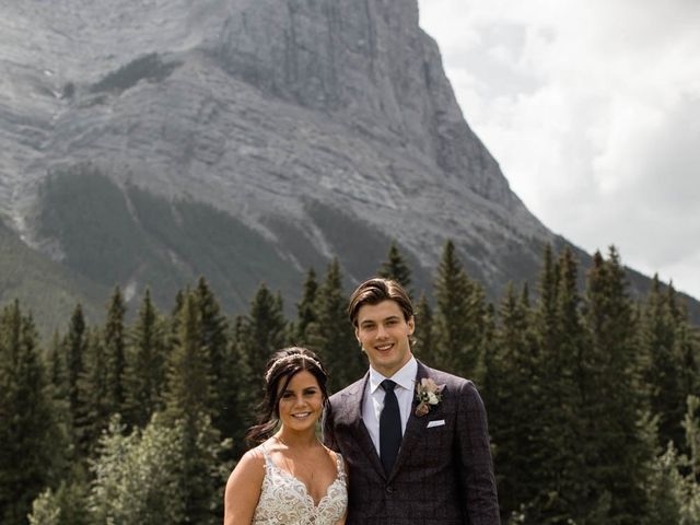 Dysin and Brittney&apos;s wedding in Canmore, Alberta 50