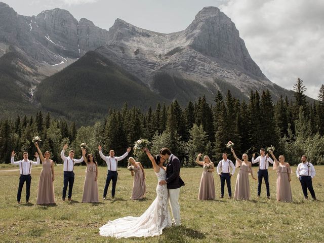 Dysin and Brittney&apos;s wedding in Canmore, Alberta 1