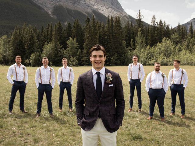 Dysin and Brittney&apos;s wedding in Canmore, Alberta 51