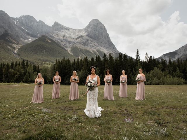 Dysin and Brittney&apos;s wedding in Canmore, Alberta 52