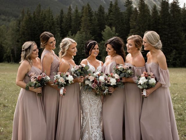 Dysin and Brittney&apos;s wedding in Canmore, Alberta 53