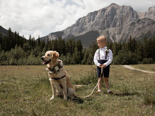 Dysin and Brittney&apos;s wedding in Canmore, Alberta 55