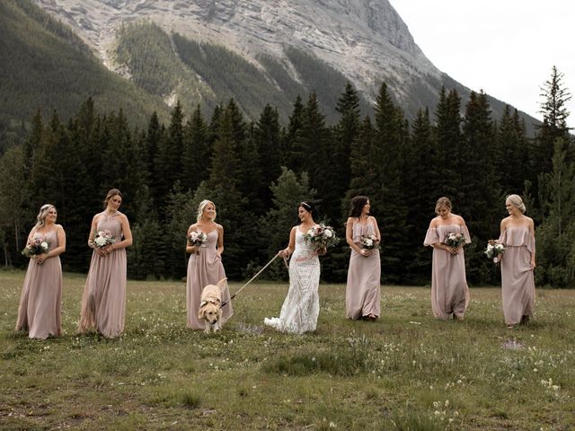 Dysin and Brittney&apos;s wedding in Canmore, Alberta 56