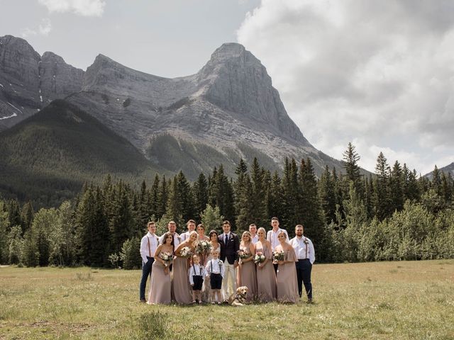 Dysin and Brittney&apos;s wedding in Canmore, Alberta 58