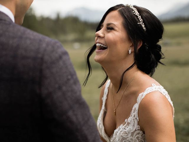 Dysin and Brittney&apos;s wedding in Canmore, Alberta 62