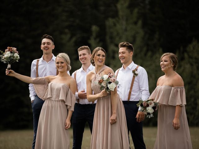 Dysin and Brittney&apos;s wedding in Canmore, Alberta 63