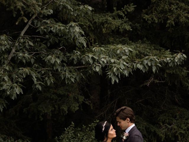 Dysin and Brittney&apos;s wedding in Canmore, Alberta 75