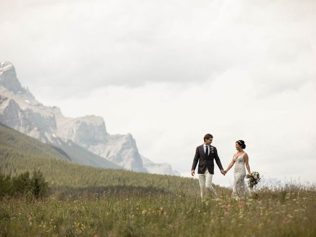 Dysin and Brittney&apos;s wedding in Canmore, Alberta 77