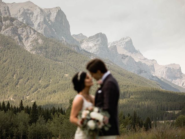 Dysin and Brittney&apos;s wedding in Canmore, Alberta 79