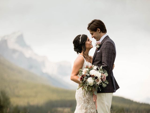 Dysin and Brittney&apos;s wedding in Canmore, Alberta 81