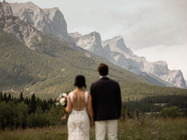 Dysin and Brittney&apos;s wedding in Canmore, Alberta 84