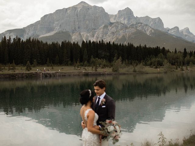 Dysin and Brittney&apos;s wedding in Canmore, Alberta 96