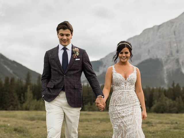 Dysin and Brittney&apos;s wedding in Canmore, Alberta 2