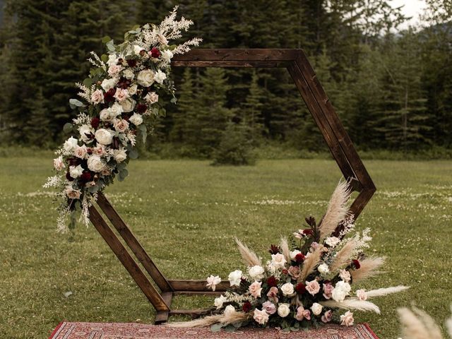 Dysin and Brittney&apos;s wedding in Canmore, Alberta 103