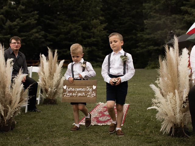 Dysin and Brittney&apos;s wedding in Canmore, Alberta 115