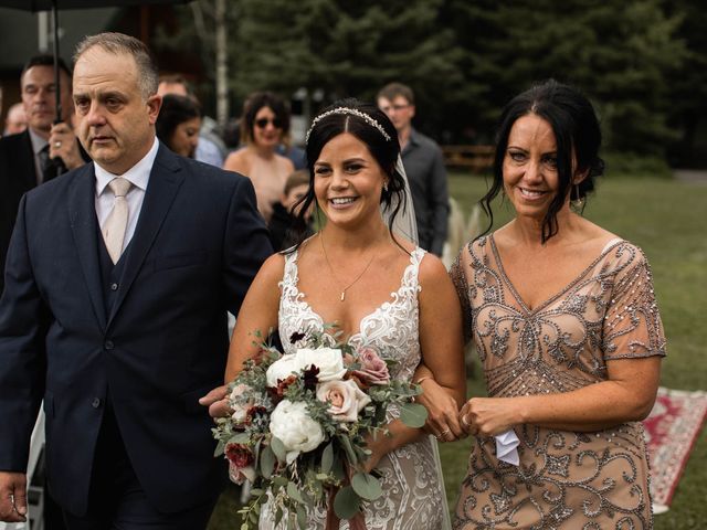 Dysin and Brittney&apos;s wedding in Canmore, Alberta 120