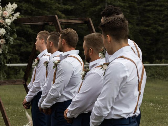 Dysin and Brittney&apos;s wedding in Canmore, Alberta 130