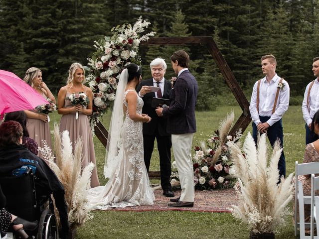 Dysin and Brittney&apos;s wedding in Canmore, Alberta 133