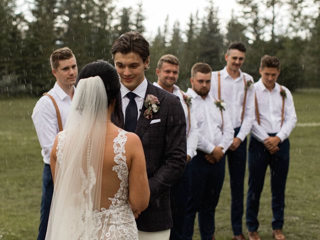 Dysin and Brittney&apos;s wedding in Canmore, Alberta 138