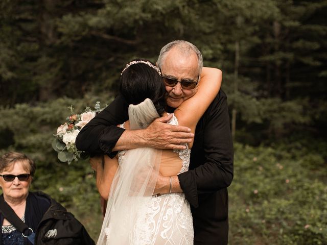 Dysin and Brittney&apos;s wedding in Canmore, Alberta 157