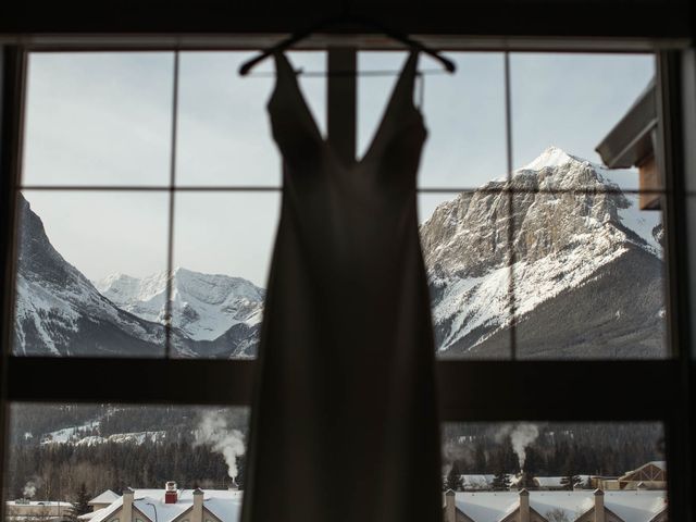 Brent and Sarah&apos;s wedding in Canmore, Alberta 6