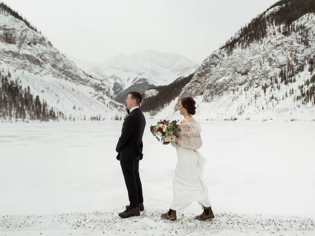 Brent and Sarah&apos;s wedding in Canmore, Alberta 22