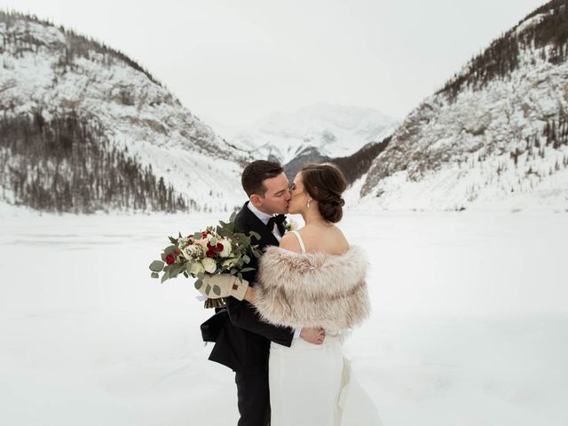 Brent and Sarah&apos;s wedding in Canmore, Alberta 24